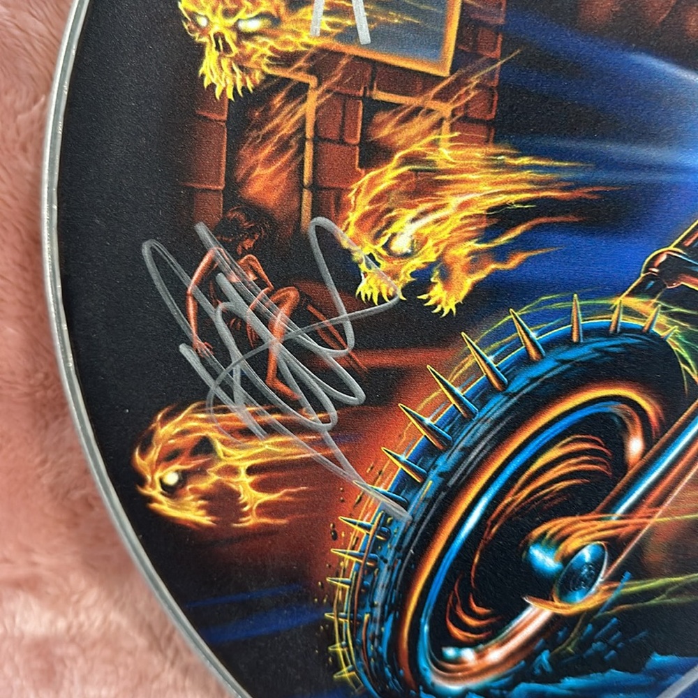 Five Finger Death Punch FFDP Autographed Rockstar Mayhem Festival Drumhead - Picture 5 of 8